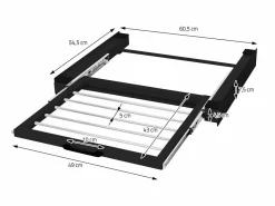 Online Lavadora universal de bastidor intermedio con toallero Mueble Para Lavadora