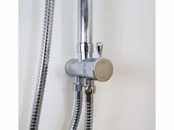 Essebagno Leeds columna de ducha sin mezclador cromada