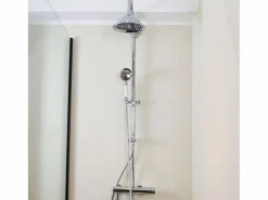 Essebagno Leeds columna de ducha sin mezclador cromada