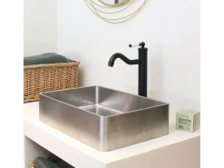 Essebagno Leeds mezclador alto lavabo rétro