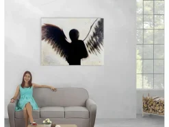 MCW Óleo ángel pintado a mano