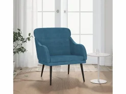 Garden Furniture Leon Scott Sillón de terciopelo 63x76x80 cm