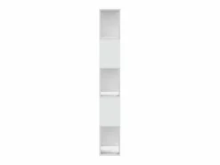 vidaxl Librería 5 niveles madera ingeniería blanca 45x23,5x162,5 cm