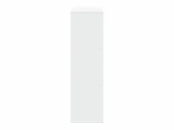 vidaxl Librería biombo de 3 niveles, blanca, 99x29x99 cm, madera de ingeniería Blanco