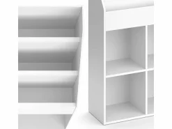 Sale Librería 72x31.2x114.2 luigi Mueble De Bebé