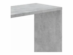 vidaxl Librería de 5 niveles madera hormigón 45x23,5x162,5 cm