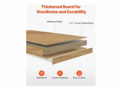 Outlet Librería de Escritorio SucceBuy. Organizador de Madera de 3 Niveles. con 2 Cajones de Tela. para Escritorio, Hogar y Dormitorio, Para Oficina Cajonera De Escritorio