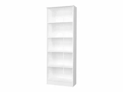 New Librería haaus Flint, 4 estantes, , 70 x 32 x 196 cm Blanco