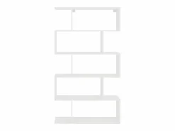 Online Librería haaus Kimo, 5 compartimentos, , 90 x 20 x 160 cm Blanco