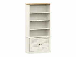 vidaxl Librería VIGO madera maciza de pino 85x35x170 cm
