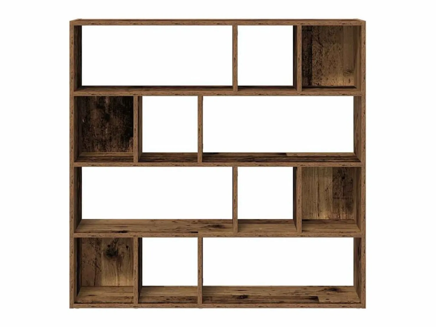 Hot Librería/Separador de ambientes madera vieja 105x24x102 cm Biombo