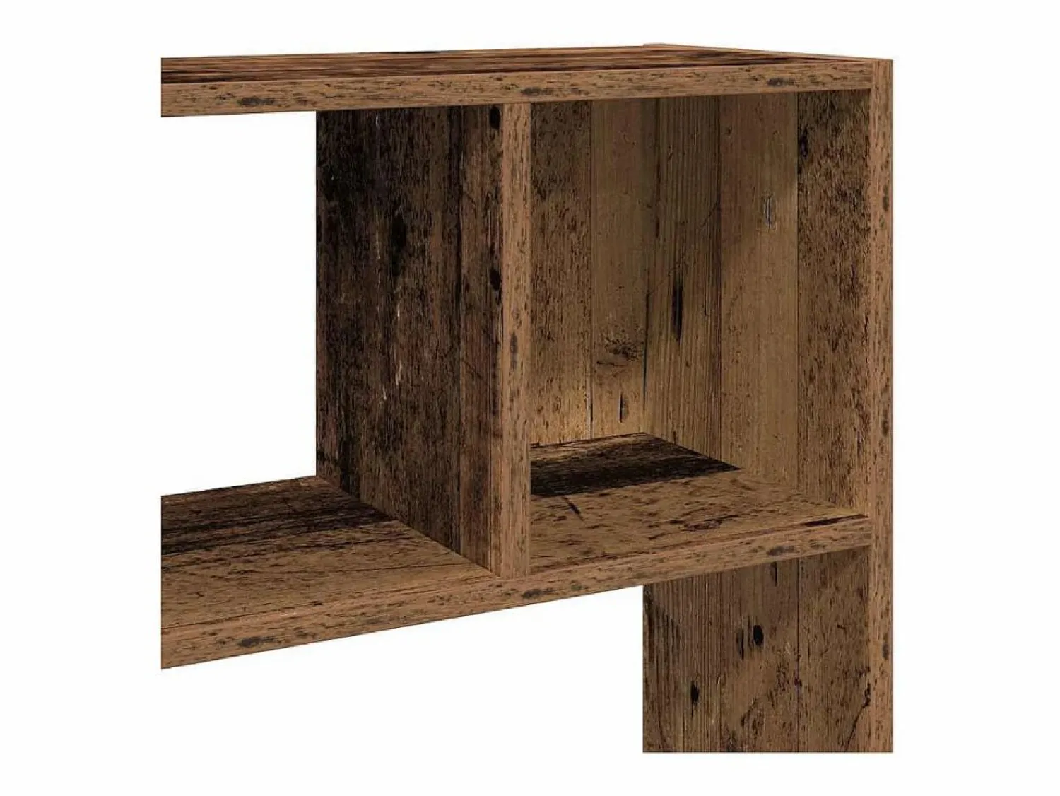 Hot Librería/Separador de ambientes madera vieja 105x24x102 cm Biombo