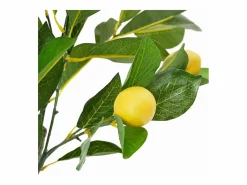Hot Limonero artificial 234 hojas 90 cm Verde