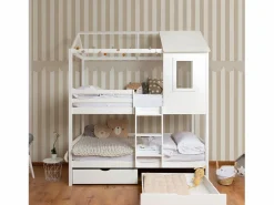 Sale Litera + cama de arrastre madera 90x190/90x190cm Cama Litera