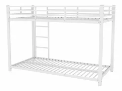Merax Litera 2 x 90 x 200 cm - cama de hierro -