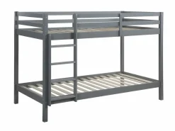 Sale Litera 2 x 90 x 190 cm Pino macizo con colchón ANICET II Cama Litera