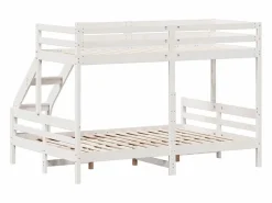 Online Litera de madera maciza de pino 90x200/140x200 cm Cama Litera