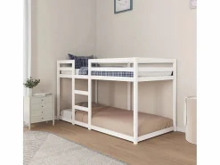vidaxl Litera de madera maciza de pino 90x190 cm