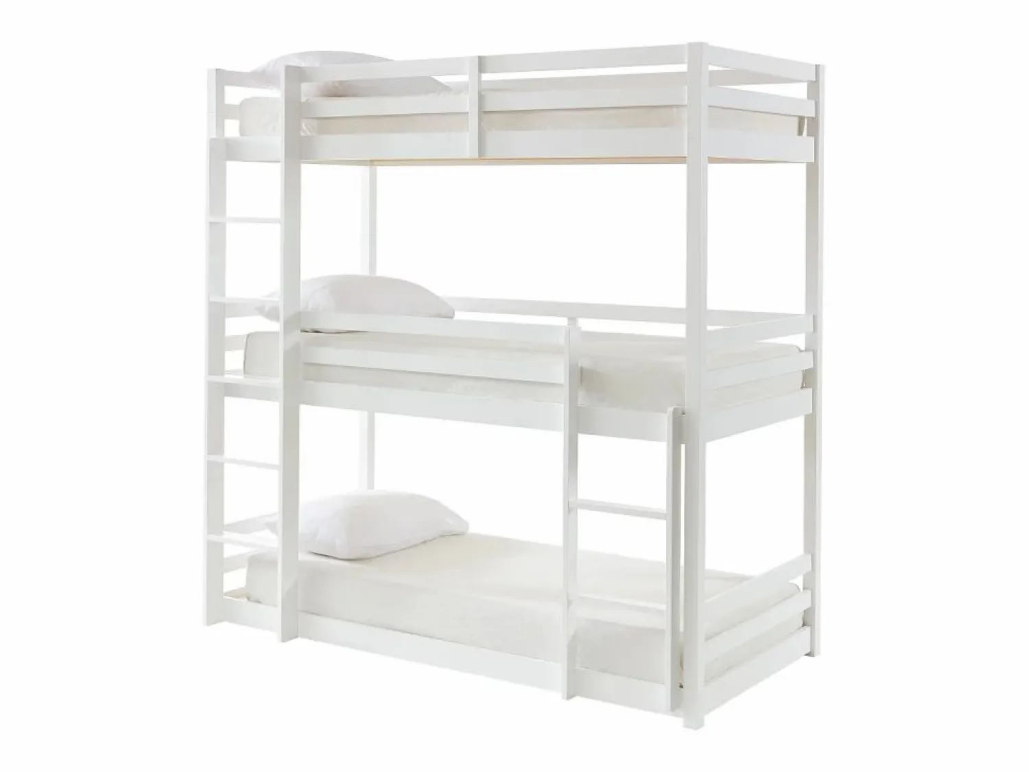 Online Litera triple 3 x 90 x 200 cm madera de pino - VAGAR Cama Litera|Cama Infantil