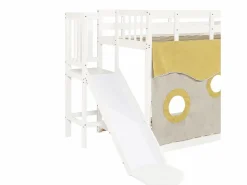 Discount Litera 90x200cm cama infantil estilo moderno protección anticaídas madera para habitación infantil (Sin colchón) Cama Litera