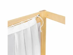 Best Litera 160x200cm cama infantil moderna con almacenamiento y escalera madera y MDF para habitación y natural (Sin colchón) Cama Litera