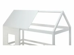 Clearance Literas cabaña 2 x 90 x 190 cm en Pino y MDF + colchón - LIDOVARA Cama Montessori