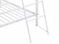 Online Vente-unique Literas de metal GEMINI (2 x 140 x 190 cm) Blanco