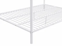 Online Vente-unique Literas de metal GEMINI (2 x 140 x 190 cm) Blanco