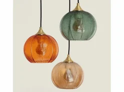 Ledkia Lámpara Colgante Cristal Tri Klimt