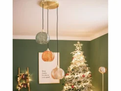 Ledkia Lámpara Colgante Cristal Tri Klimt