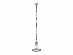 New Lámpara colgante de aluminio 24x24x137 cm ES687696 Plateado
