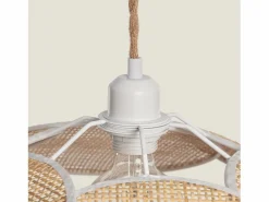 Hot Ledkia Lámpara Colgante Ratán Nirvana Trenzado Natural Multicolor