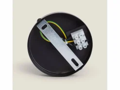 New Ledkia Lámpara Colgante Ratán Nirvana Trenzado Negro Multicolor