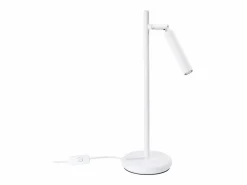 Discount Sollux Lighting Lámpara de escritorio Brill moderno de acero - 1 fuentes luminosas 4000K - L.14 x A.43 cm - Blanco