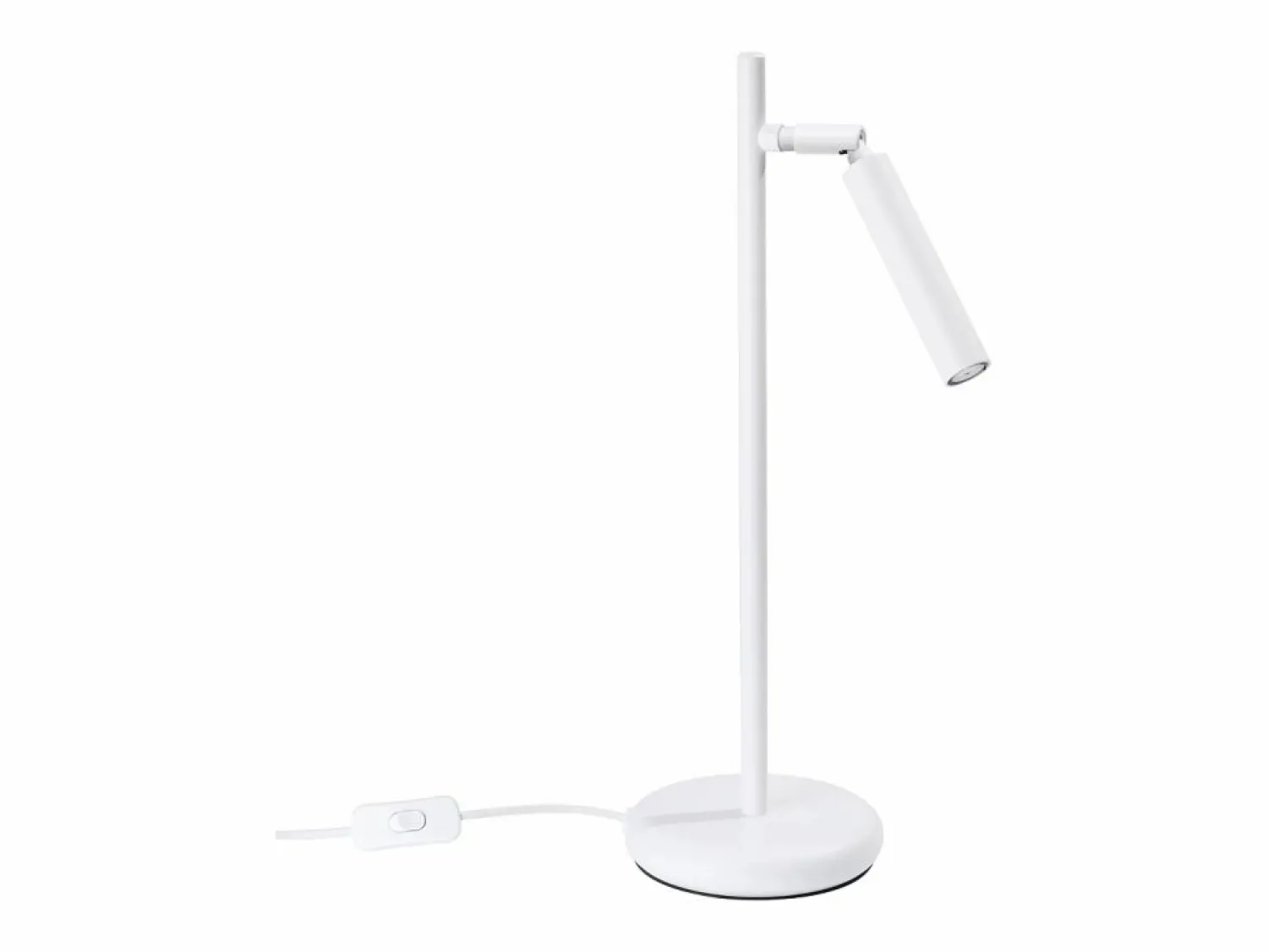 Discount Sollux Lighting Lámpara de escritorio Brill moderno de acero - 1 fuentes luminosas 4000K - L.14 x A.43 cm - Blanco