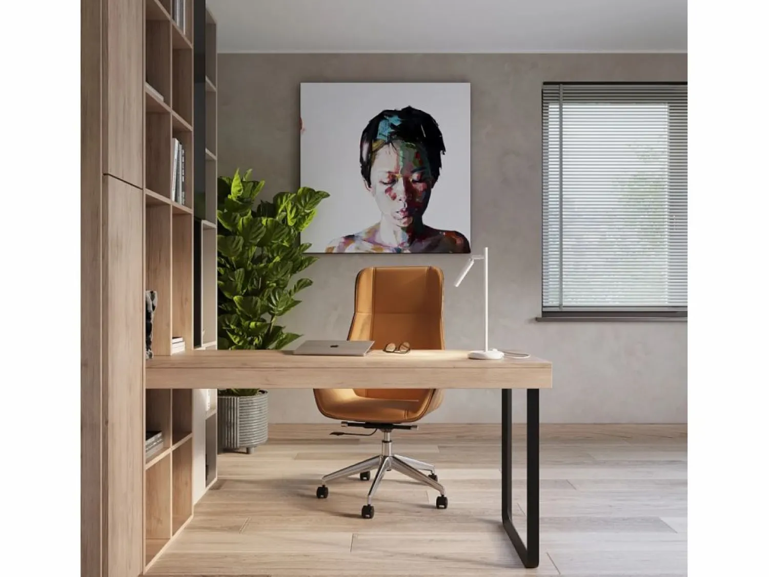 Discount Sollux Lighting Lámpara de escritorio Brill moderno de acero - 1 fuentes luminosas 4000K - L.14 x A.43 cm - Blanco