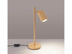 Clearance Sollux Lighting Lámpara de escritorio Gloow minimalista de aluminio - 1 fuentes luminosas 4000K - L.14,5 x A.43 cm - Dorado
