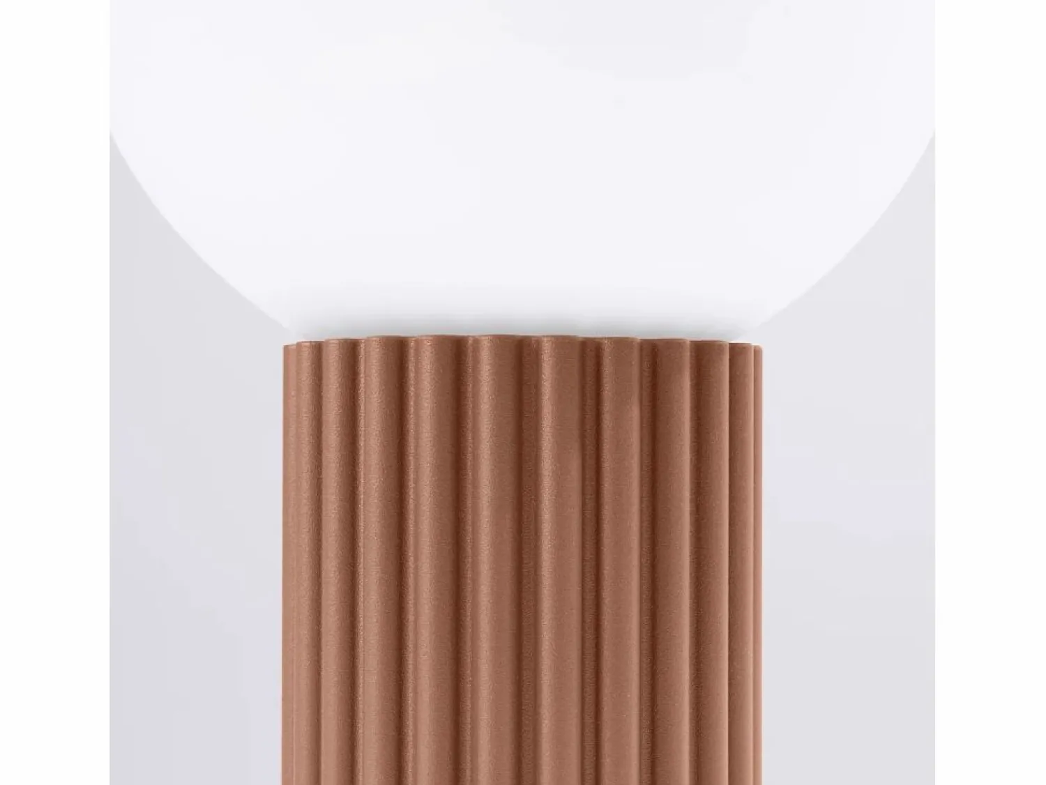 Sollux Lighting Lámpara De Escritorio Halo Moderno De Aluminio/Vidrio - 1 Fuentes Luminosas - L.12 X A.19 Cm - Moca