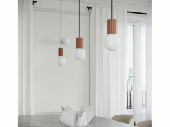 Sollux Lighting Lámpara De Escritorio Halo Moderno De Aluminio/Vidrio - 1 Fuentes Luminosas - L.12 X A.19 Cm - Moca