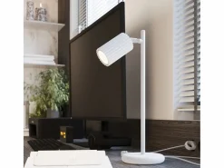 Online Lámpara De Escritorio Karbon Minimalista De Aluminio - 1 Fuentes Luminosas - L.14,5 X A.43 Cm - Lámpara De Escritorio