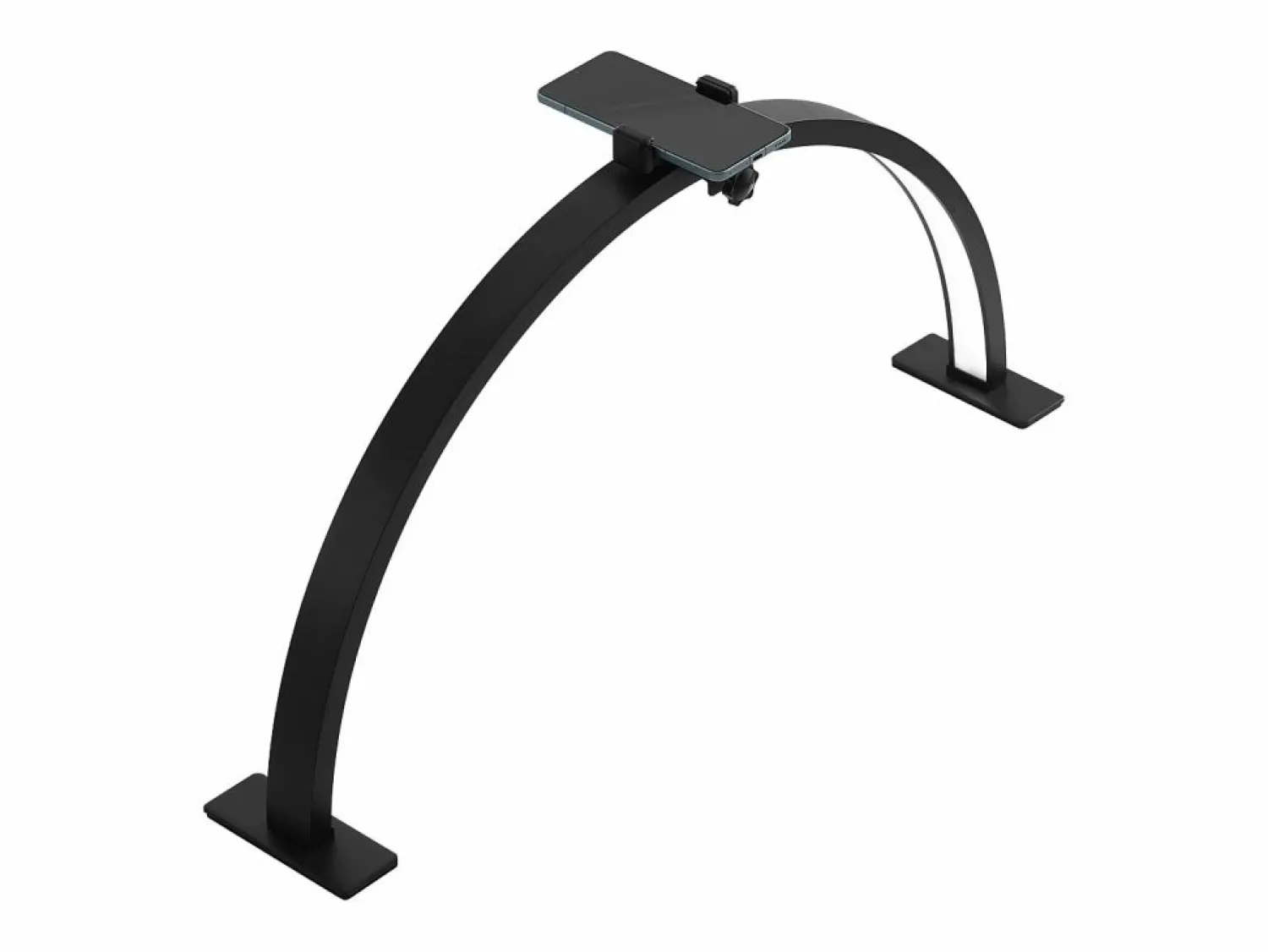 Discount Lámpara de Escritorio, SucceBuy, Lámpara de Escritorio 30 W en Forma de Media Luna con Soporte para Teléfono - Brillo Ajustable Lámpara De Escritorio