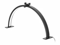 Discount Lámpara de Escritorio, SucceBuy, Lámpara de Escritorio 30 W en Forma de Media Luna con Soporte para Teléfono - Brillo Ajustable Lámpara De Escritorio
