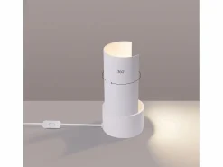 Sollux Lighting Lámpara de escritorio Torow minimalista de acero - 1 fuentes luminosas 3000K - L.10 x A.21 cm -