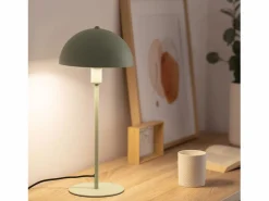 Ledkia Lámpara de Mesa Aluminio Madow Marrón