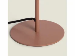 Ledkia Lámpara de Mesa Aluminio Madow Marrón