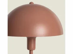 Ledkia Lámpara de Mesa Aluminio Madow Marrón