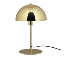 Clearance OZAIA Lámpara de mesa champiñón efecto latón - D.20 x Alt. 30 cm - - ONTARIO Dorado