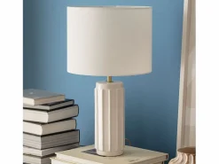 Clearance Ledkia Lámpara de Mesa de Cerámica Corbusier Blanco