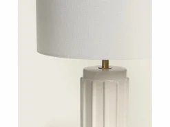 Clearance Ledkia Lámpara de Mesa de Cerámica Corbusier Blanco