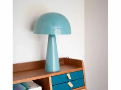 Clearance Lámpara de mesa de metal claro - Livia Lámpara De Mesa